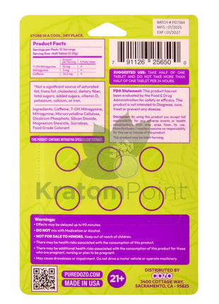 Dozo Perks 7-OH Party Blend Natural Tablets 6ct Hydroxy