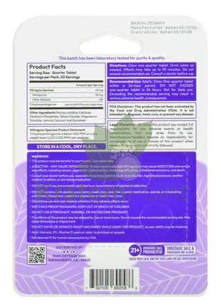 Dozo Perks Grape Kratom Extract 250mg 5ct kratom extract
