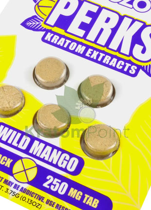 Dozo Perks Wild Mango Kratom Extract 250mg 5ct kratom extract