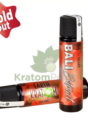 Earth Kratom Extract Oil Red Bali, 12ml