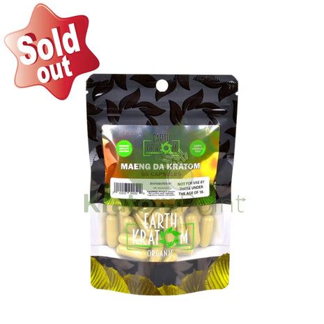 Earth Kratom Maeng Da Capsules 65 Count