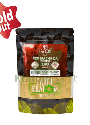 Earth Kratom Red Maeng Da 100 Grams Powder