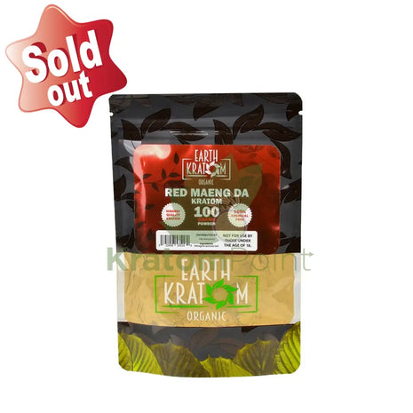 Earth Kratom Red Maeng Da 100 Grams Powder