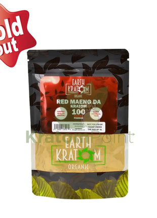 Earth Kratom Red Maeng Da 100 Grams Powder