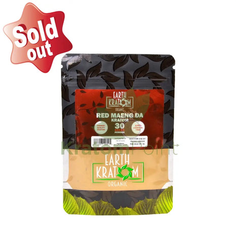 Earth Kratom Red Maeng Da 30 Grams Powder