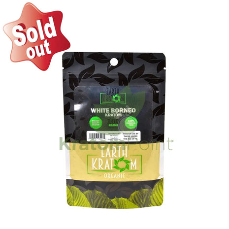 Earth Kratom White Borneo 100 Grams Powder