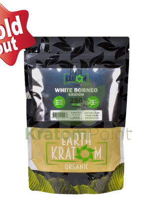 Earth Kratom White Borneo 250 Grams Powder