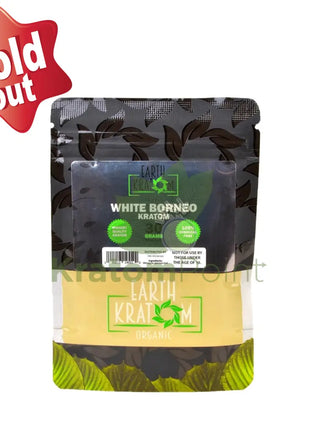 Earth Kratom White Borneo 30 Grams Powder