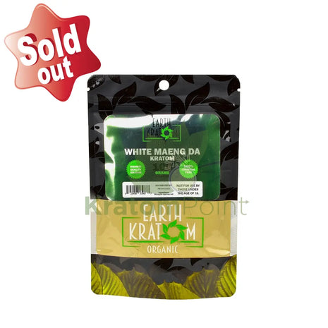 Earth Kratom White Maeng Da 100 Grams Powder