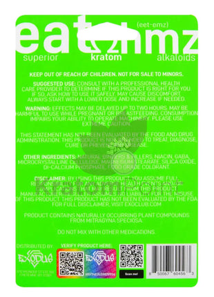 Eat Ohmz 7-Hydroxy + Pseudo 18Mg Tablets 6 Count Hydroxy