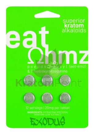 Eat Ohmz 7-Hydroxy + Pseudo 18Mg Tablets 6 Count Hydroxy