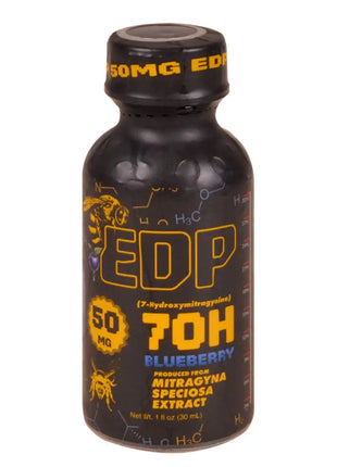 EDP Blueberry Advanced Mitragyna Speciosa 7OH Liquid Shot 30ml Hydroxy