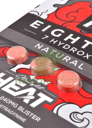 Eighties 7-Hydroxy Natural 80mg Straight Heat Tablets 3 count Hydroxy