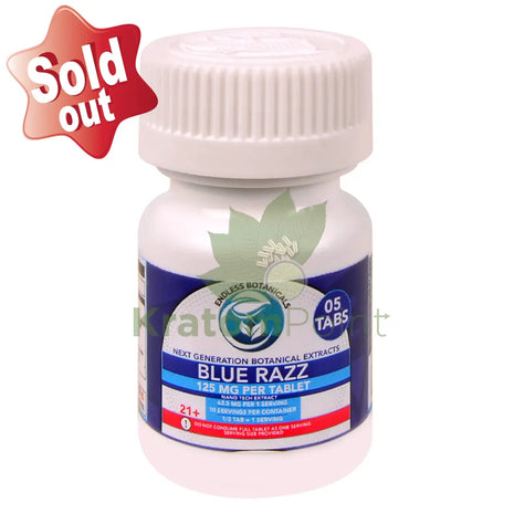 Endless Botanicals Next Generation Botanical Extract Blue Razz 125mg 5ct kratom extract