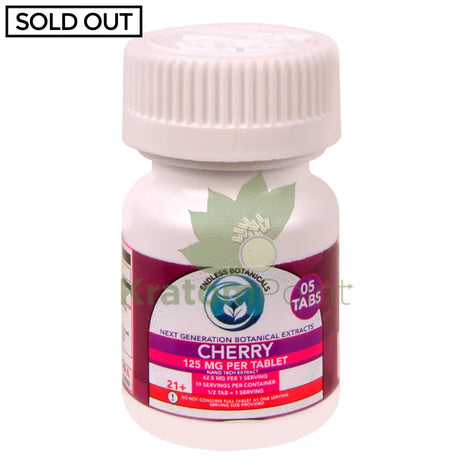 Endless Botanicals Next Generation Botanical Extract Cherry 125mg 5ct kratom extract