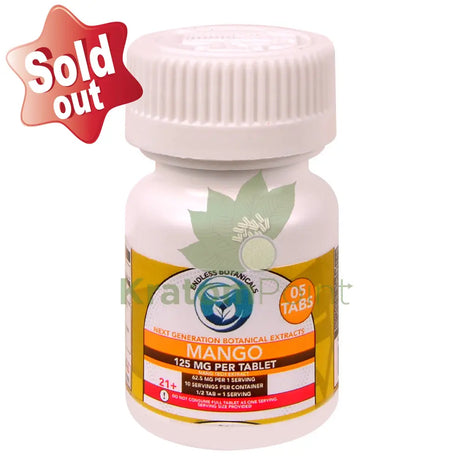 Endless Botanicals Next Generation Botanical Extract Mango 125mg 5ct kratom extract