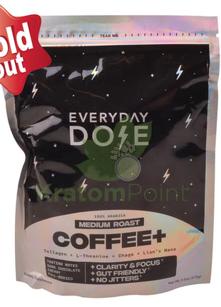 Everyday Dose Medium Roast Coffee + 9.5oz bag - Mushrooms