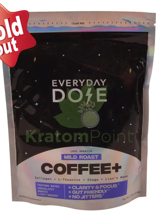 Everyday Dose Mild Roast Coffee + 7.7oz bag - Mushrooms