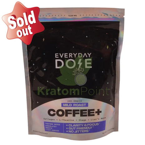 Everyday Dose Mild Roast Coffee + 7.7oz bag - Mushrooms