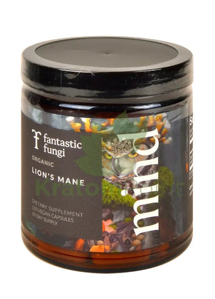 Fantastic Fungi Organic Lion’s Mane (Mind) Mushroom Capsules 120ct - Mushrooms