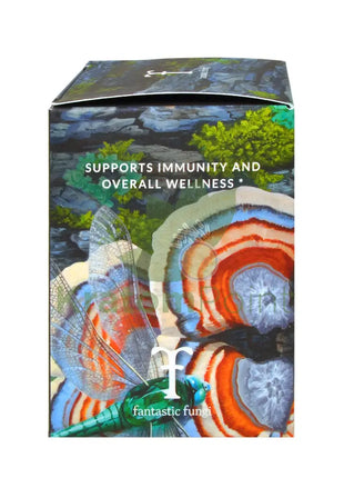 Fantastic Fungi Organic Turkey Tail (Protect) Mushroom Capsules 120ct - Mushrooms