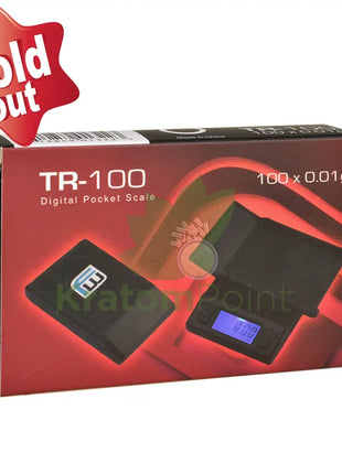 Fast Weigh TR-100 digital scale box front