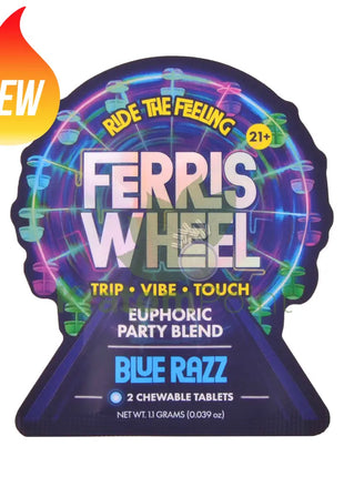 Ferris Wheel Blue Razz Euphoric Party Blend Tablets 2 count - Nootropics