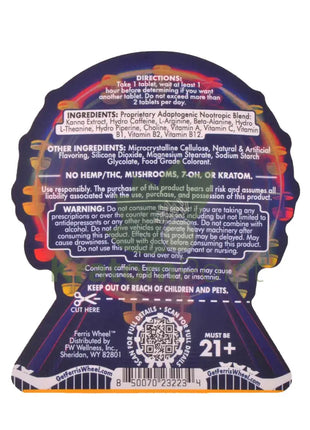 Ferris Wheel Citrus Twist Euphoric Party Blend Tablets 2 count - Nootropics