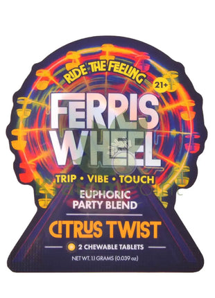Ferris Wheel Citrus Twist Euphoric Party Blend Tablets 2 count - Nootropics