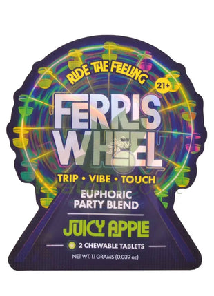 Ferris Wheel Juicy Apple Euphoric Party Blend Tablets 2 count - Nootropics