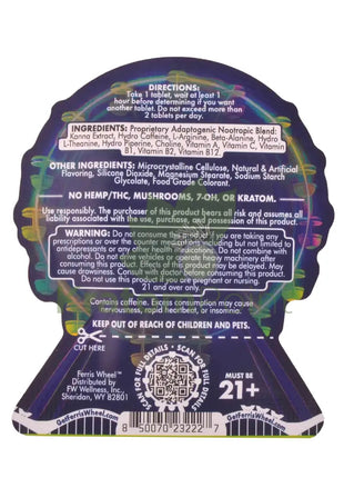 Ferris Wheel Juicy Apple Euphoric Party Blend Tablets 2 count - Nootropics