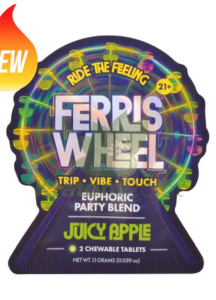Ferris Wheel Juicy Apple Euphoric Party Blend Tablets 2 count - Nootropics
