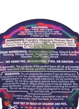 Ferris Wheel Pink Stardust Euphoric Party Blend Tablets 2 count - Nootropics