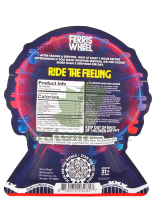 Ferris Wheel Strawberry Kanna gummies 10ct - Nootropics