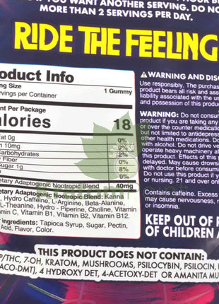 Ferris Wheel Watermelon Kanna gummies 10ct - Nootropics