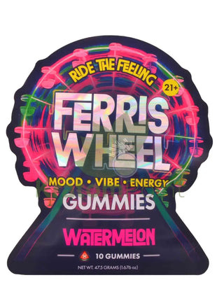 Ferris Wheel Watermelon Kanna gummies 10ct - Nootropics