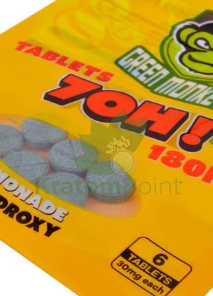 Green Monkey 7-OH Lemonade Tablets 30mg 6ct Hydroxy