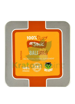 Green Monkey Bali Gold Kratom powder, 300 grams-top