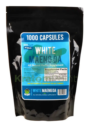 Green Monkey Kratom White Maeng Da 1000 Count Capsules