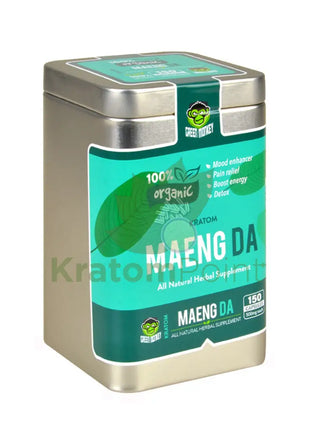 Green Monkey Maeng Da Kratom Capsules, 150 count
