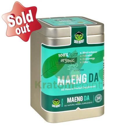 Green Monkey Maeng Da Kratom powder, 120 grams