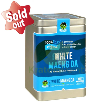 Green Monkey White Maeng Da Kratom pills, 300 count