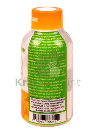 Happy Hippo K2 Tropical Orange Kava + Kratom 1 bottle 59ml Kava & Kratom