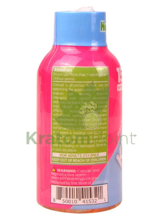 Happy Hippo Kratom Energy Shot 150mg Blue Razzle 2 fl oz