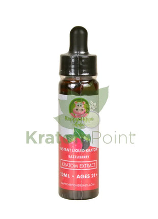 Happy Hippo Kratom Tincture Razzleberry