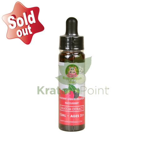 Happy Hippo Kratom Tincture Razzleberry