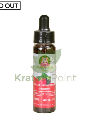 Happy Hippo Kratom Tincture Razzleberry