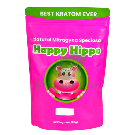 Happy Hippo Kratom Powder Green Maeng Da 500 Grams