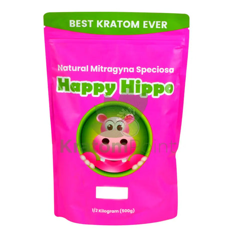 Happy Hippo Kratom Powder Red Maeng Da 500 Grams
