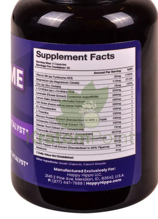 Happy Hippo Sleepy Time Hippo Knockout Sleep and Dream Catalyst 120 Capsules general merchandise